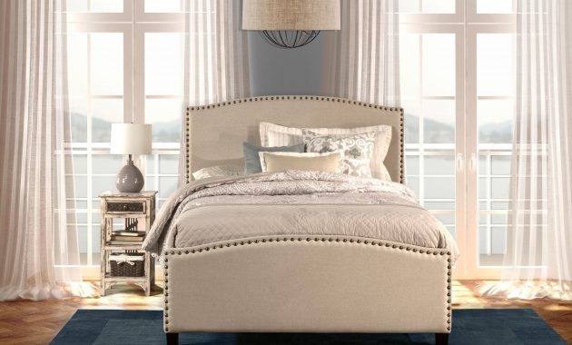 King Bed Set With Rails Included And Nail Head Trim Hillsdale pertaining to dimensions 3000 X 3000