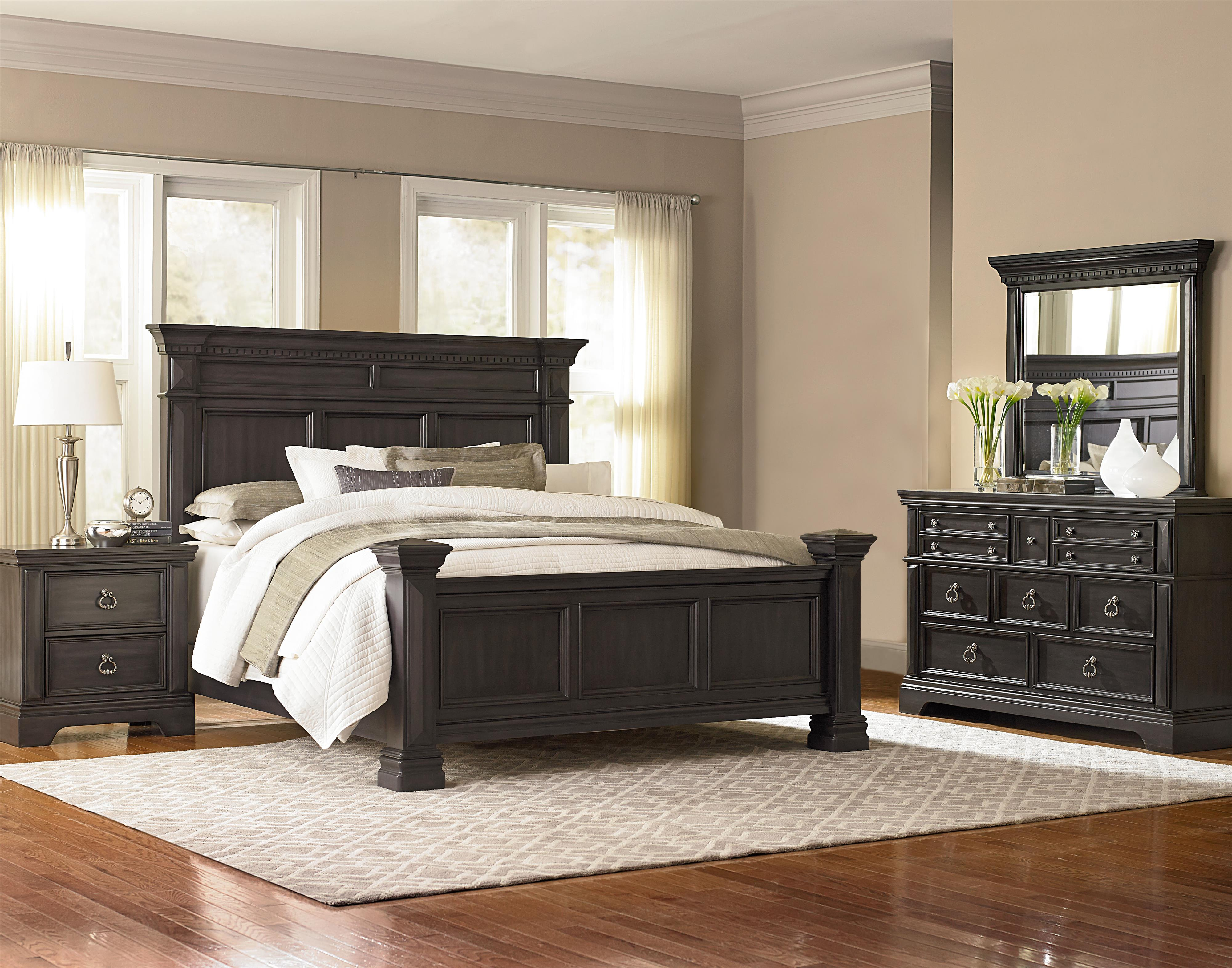 King Bedroom Group Standard Furniture Wolf Furniture in measurements 4000 X 3143