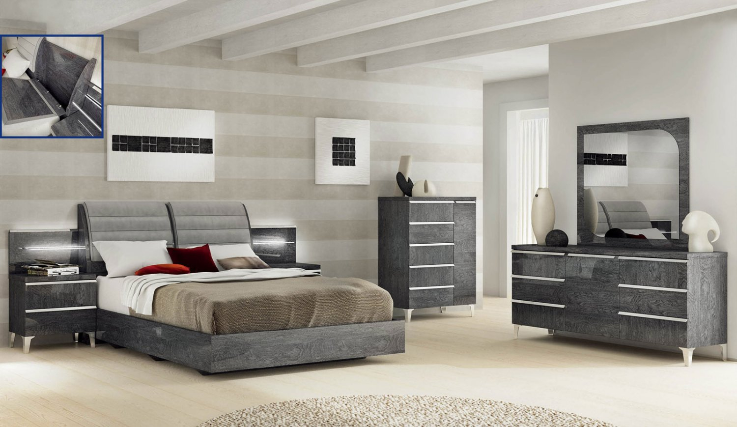 King Bedroom Sets Modern Contemporary King Bedroom Sets Inspiring pertaining to sizing 1500 X 869