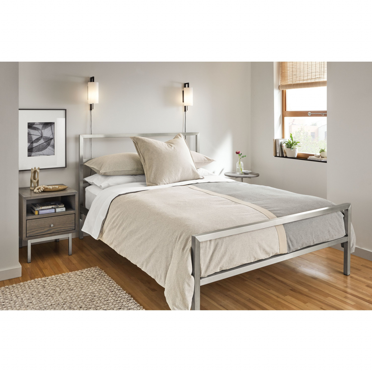 King Size Bedroom Sets At Cardi Room Board Leslie Wall Sconce Plug inside size 1280 X 1280