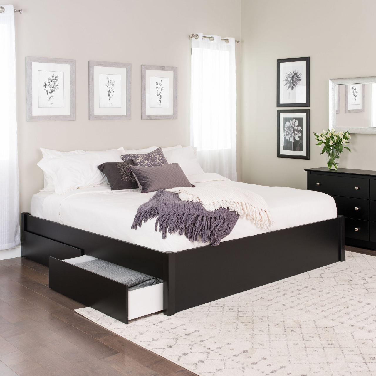 King Size Bedroom Sets For Small Rooms Prepac Queen Select 4 Post for measurements 1280 X 1280