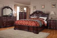 King Size Bedroom Sets King Size 5pc Carson 1394 Bedroom Set throughout size 1179 X 742