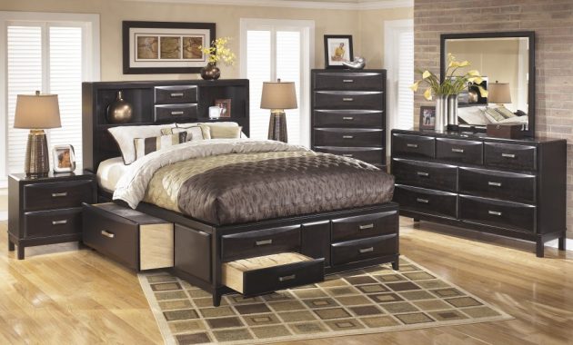 Kira 5 Pc Bedroom Queen Storage Bed 2 Nightstands pertaining to sizing 1000 X 800