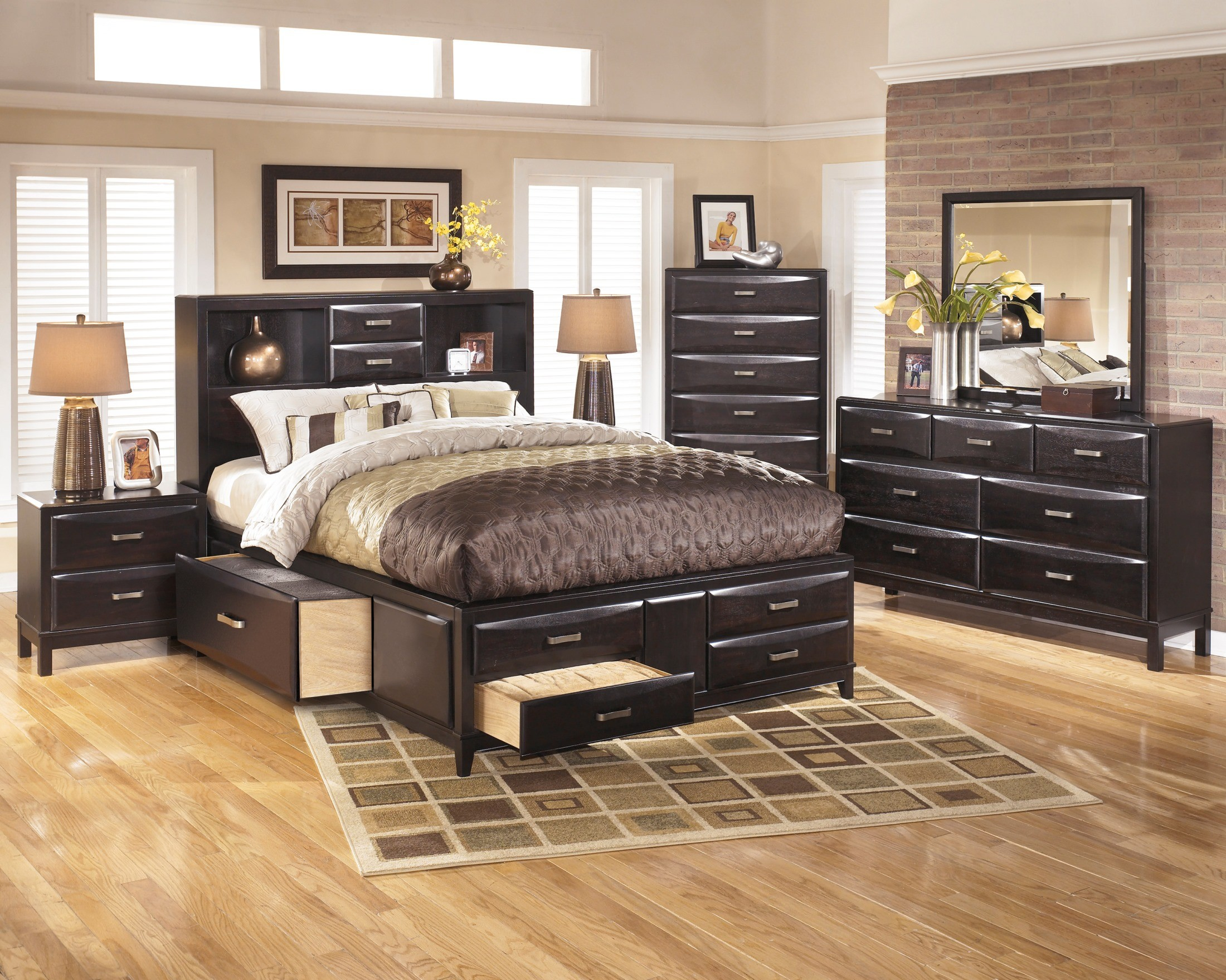 Kira Storage Bedroom Set throughout sizing 2200 X 1759