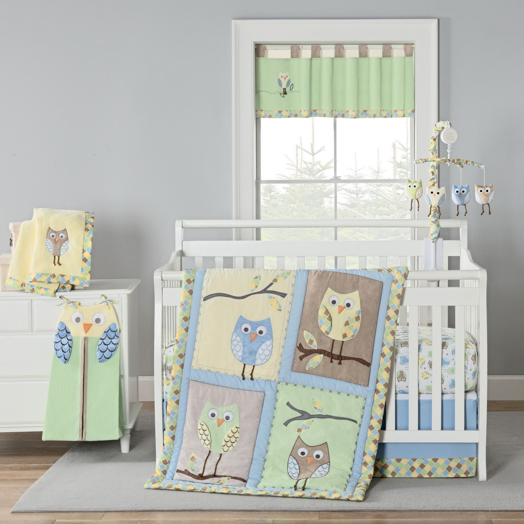 Kraig Owls Crib Bedding Set with proportions 2000 X 2000