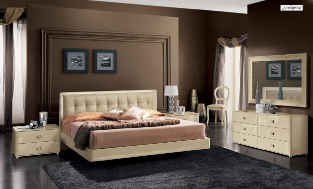 La Star Ivory Bedroom Furniture Set Comp 3 Italy Italmoda for size 1920 X 1188