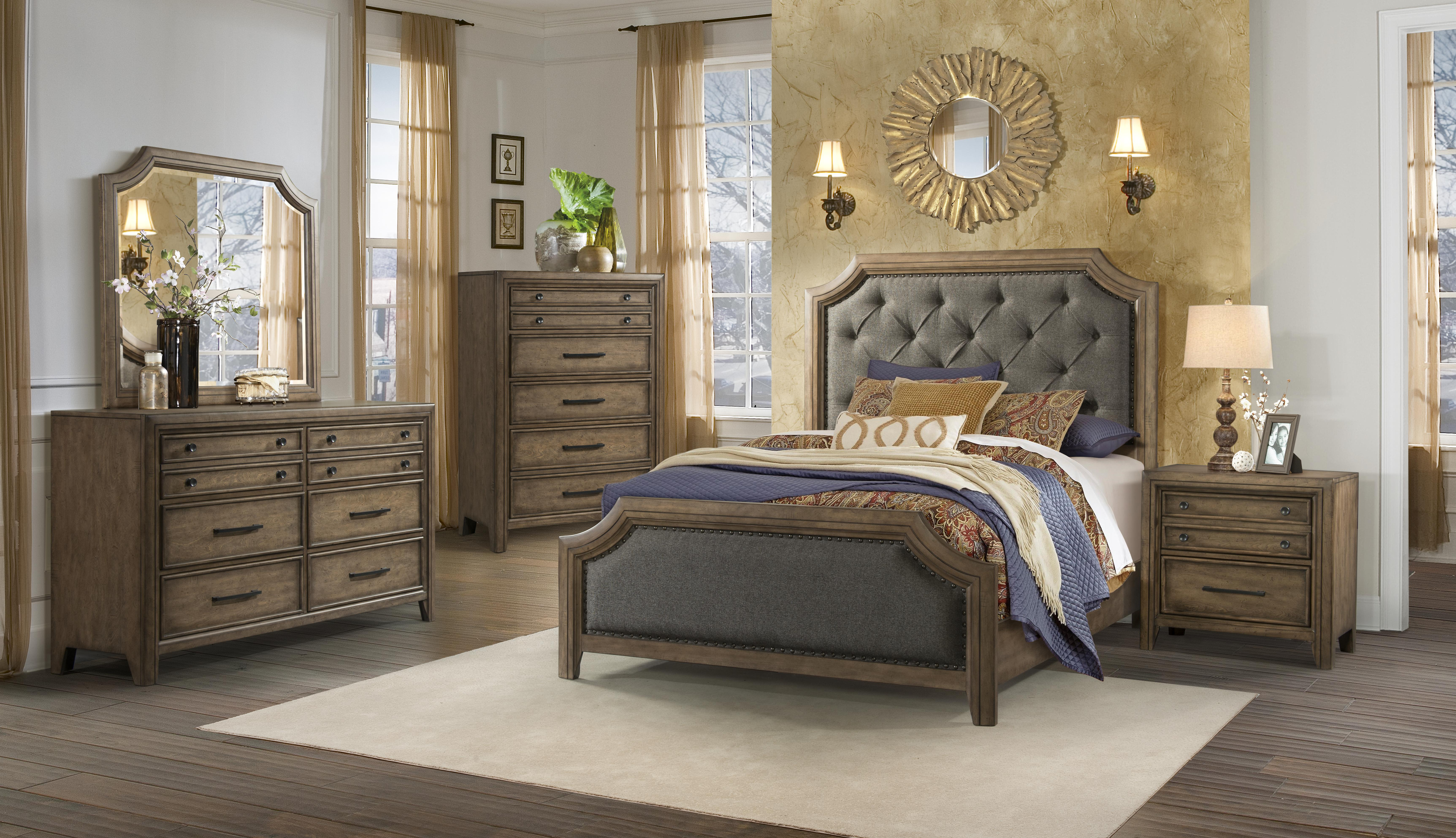 Lane Furniture Urban Charm Smoked 2pc Bedroom Set With Queen Bed intended for proportions 6899 X 3973