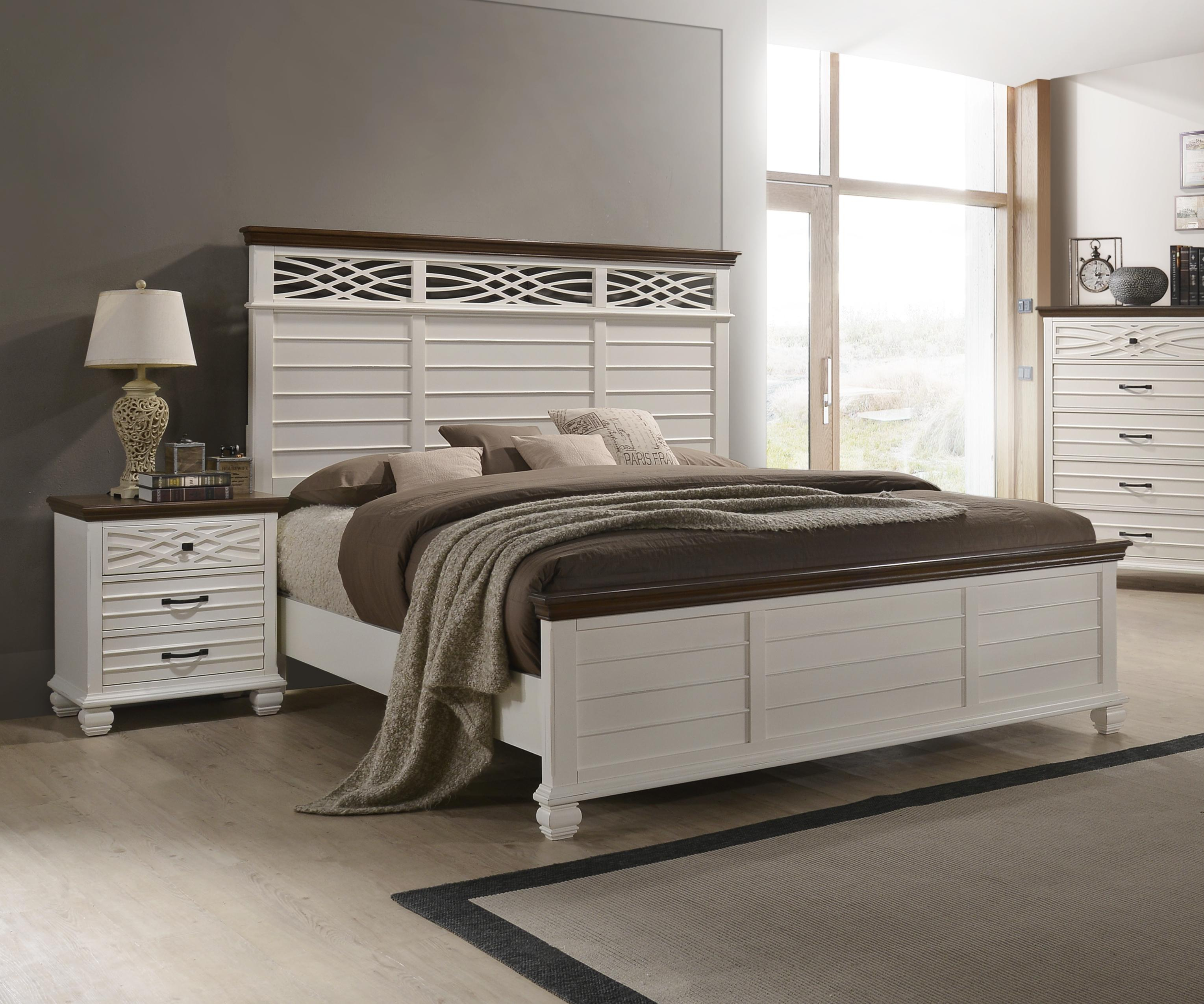 Lane Home Bellebrooke White 2pc Bedroom Set With Queen Bed for measurements 3058 X 2551