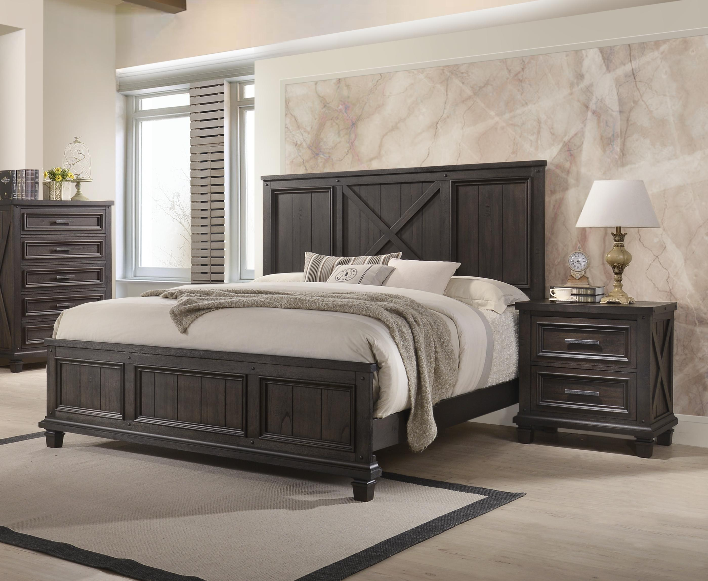 Lane Home Cimarron Java 2pc Bedroom Set With Queen Bed within dimensions 2798 X 2296