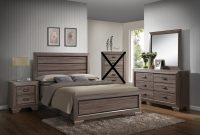 Large Scale Rustic Wooden Grey Queen Bedroom Set inside dimensions 2600 X 2600