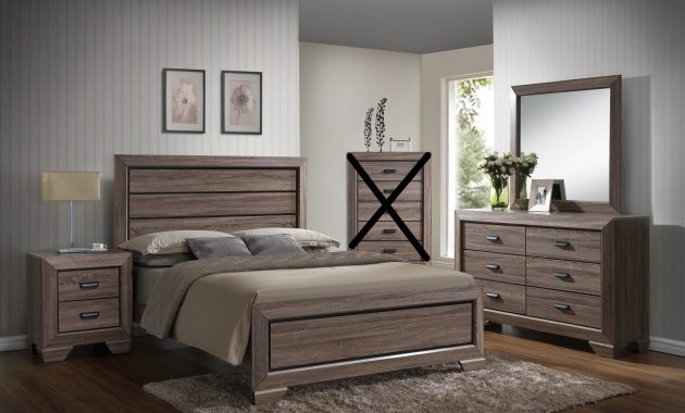 Large Scale Rustic Wooden Grey Queen Bedroom Set inside dimensions 2600 X 2600