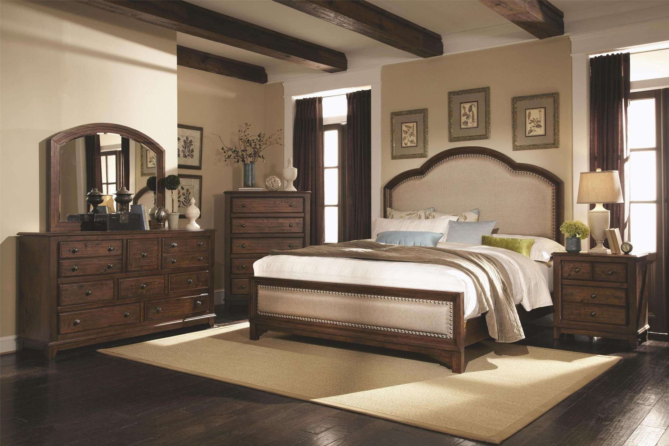 Laughton Panel Bedroom Set for proportions 2200 X 1466