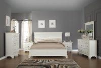 Laveno 012 White Wood Bedroom Furniture Set Includes Queen Bed for dimensions 3193 X 3193