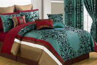 Lavish Home Eve Green 24 Piece Queen Comforter Set 66 00013 24pc Q with regard to proportions 1000 X 1000