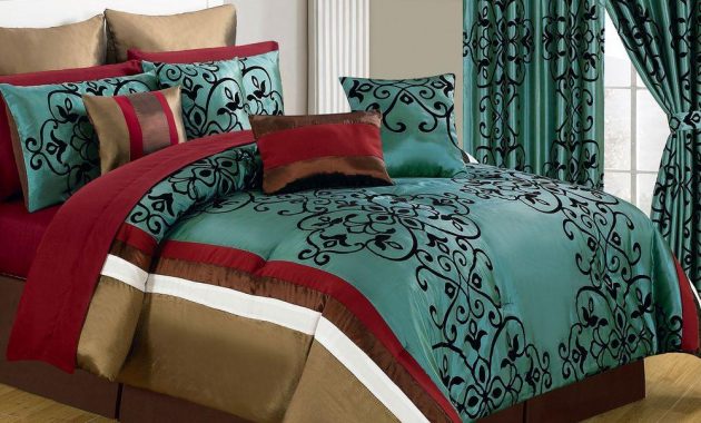 Lavish Home Eve Green 24 Piece Queen Comforter Set 66 00013 24pc Q with regard to proportions 1000 X 1000