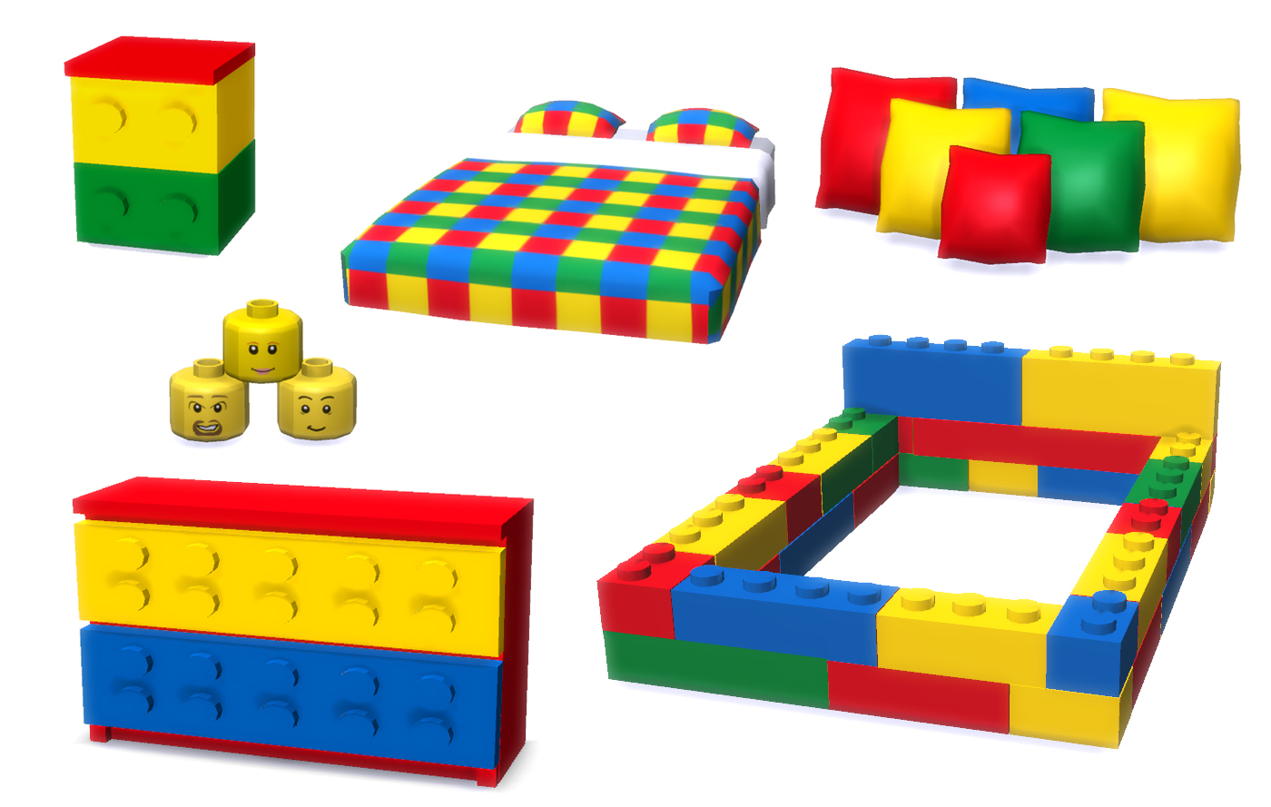 Lego Bedroom Set Devine Interiors throughout measurements 1400 X 889