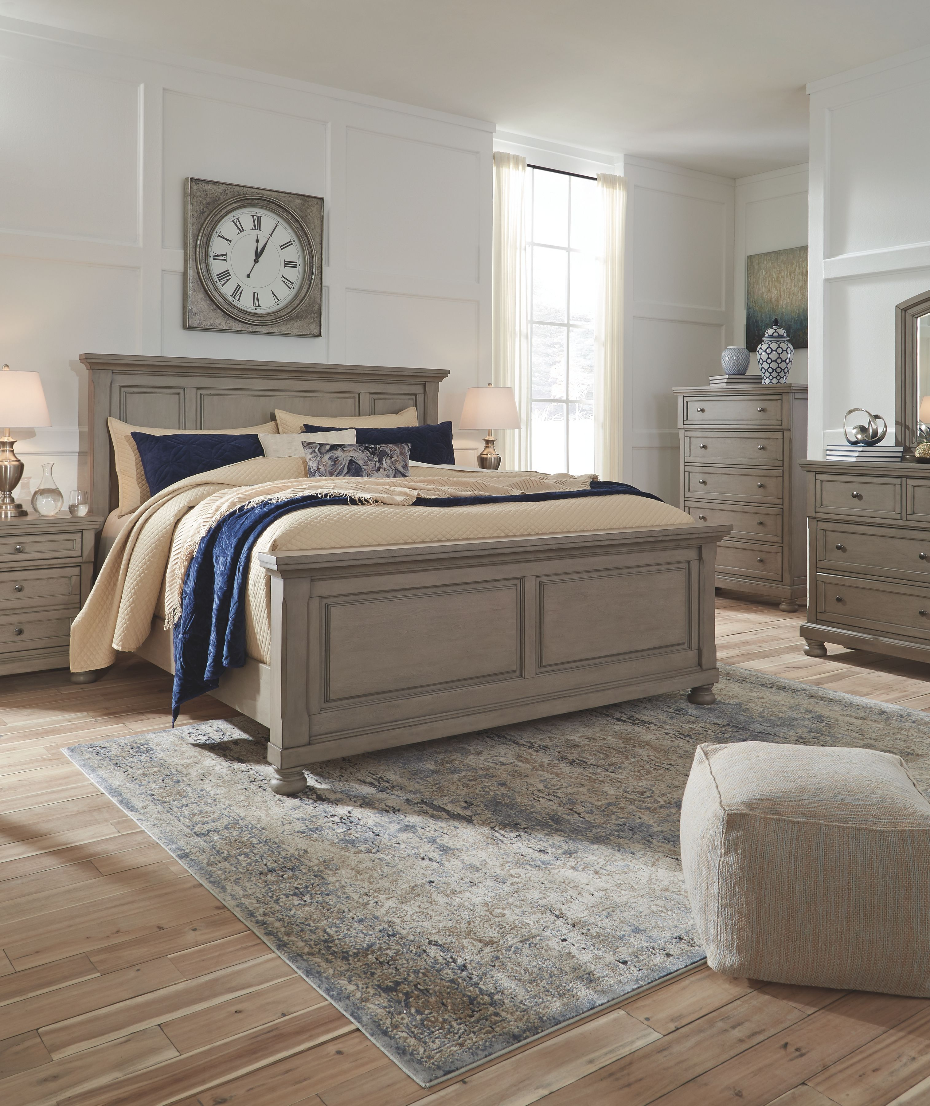 Lettner Queen Panel Bed In 2019 Products Bedroom Furniture Bed throughout measurements 3028 X 3600