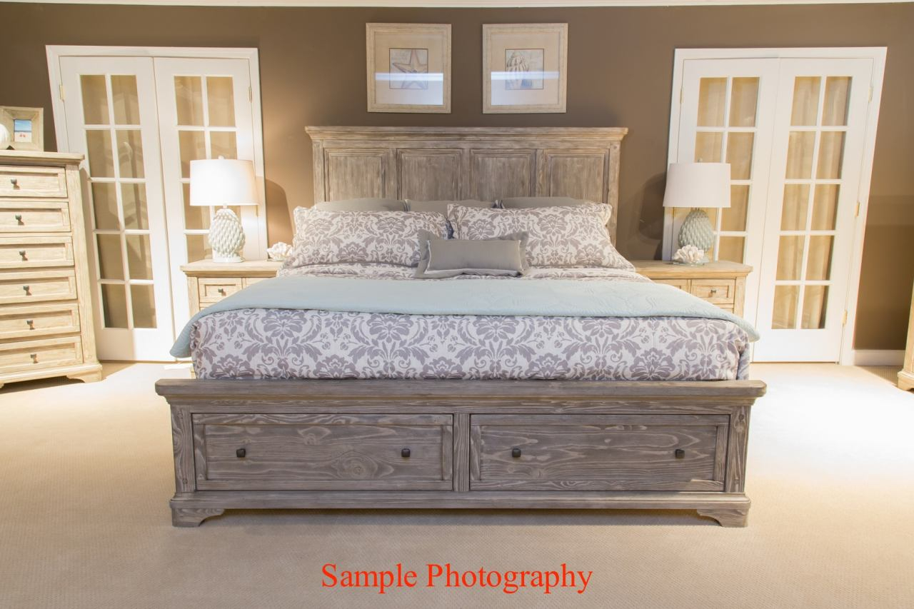 Liberty 4 Piece Highlands Panel Bedroom Set In Gravel Est Ship Time Is 4 Weeks throughout sizing 1280 X 853