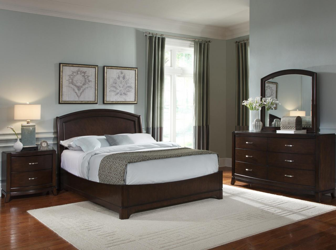 Liberty Furniture Avalon 4 Piece Platform Bedroom Set In Dark Truffle Est Ship Time Is 4 Weeks for proportions 1280 X 953
