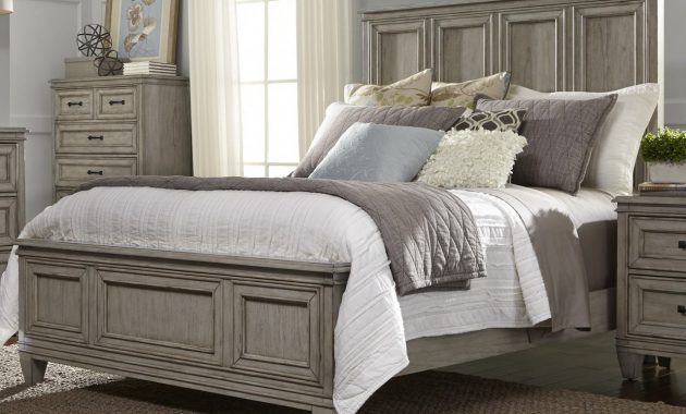 Liberty Grayton Grove King Panel Bed In Driftwood 573 Br Kpb Est Ship Time Is 4 Weeks for sizing 1280 X 914