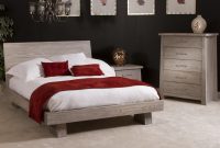 Ligna Zen 4 Piece Low Profile Bedroom Set In Driftwood pertaining to size 1280 X 1006