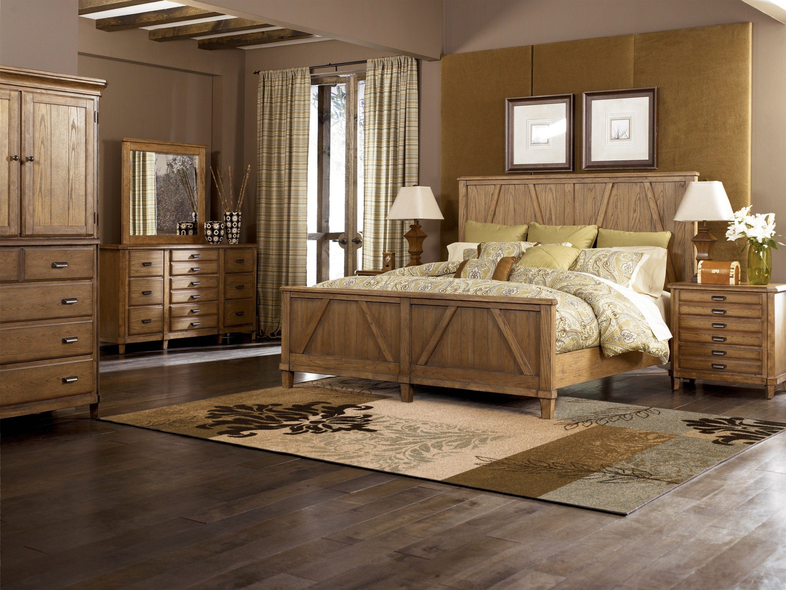 Likable Cabin Creek Bedroom Furniture Mansion Storage Sets Set Moss regarding proportions 2700 X 2027