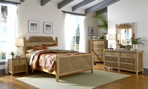 Likable White Wicker Bedroom Set Collectibles Sold Furniture with regard to size 1500 X 1000