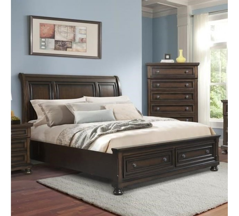 Linden King Bed within measurements 940 X 853