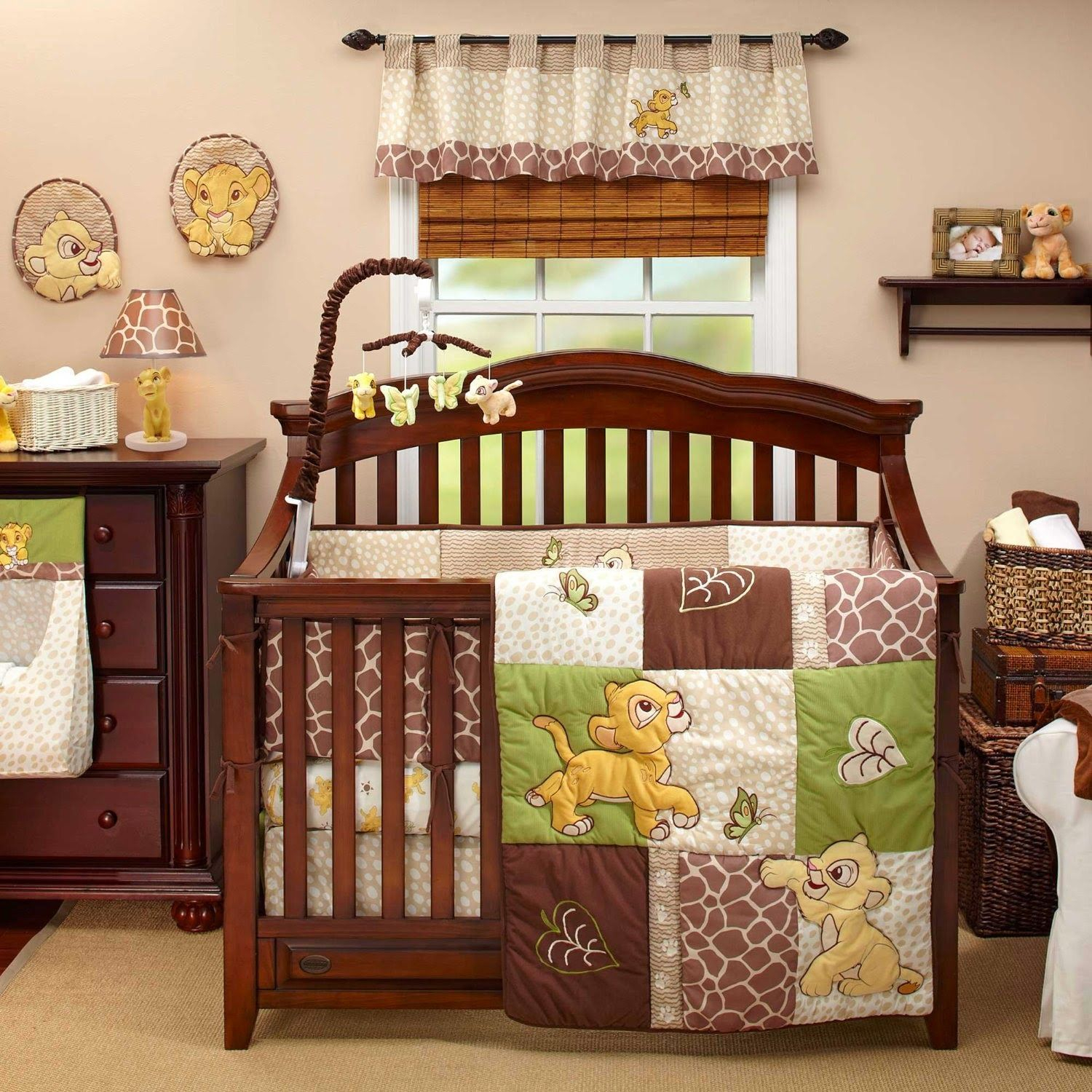 Lion King Ba Nursery Decor And Crib Sets Ba Nursery Decor for measurements 1500 X 1500