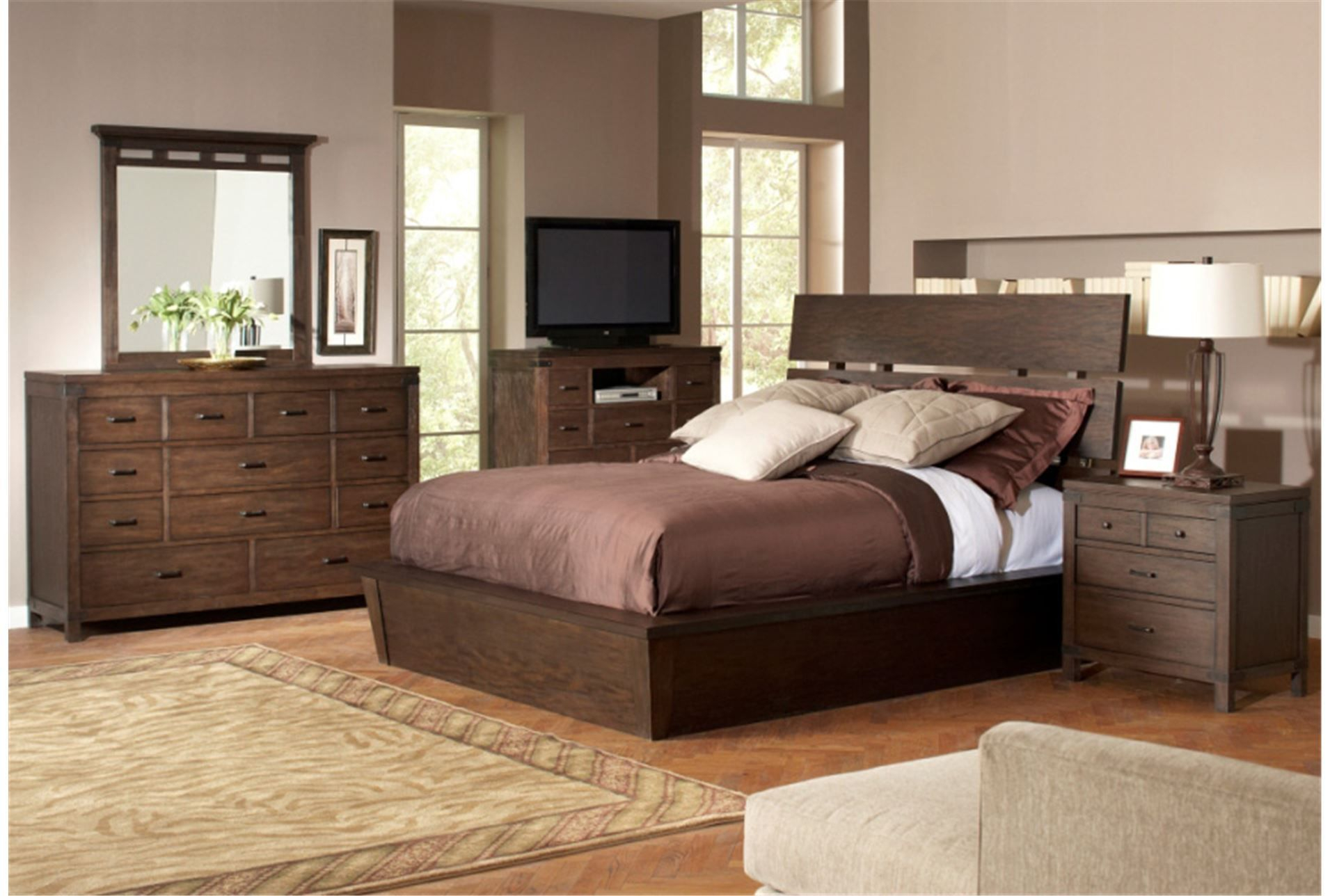 Livingston Bedroom Furniture Minus Bed Living Spaces Bedroom with measurements 1911 X 1288