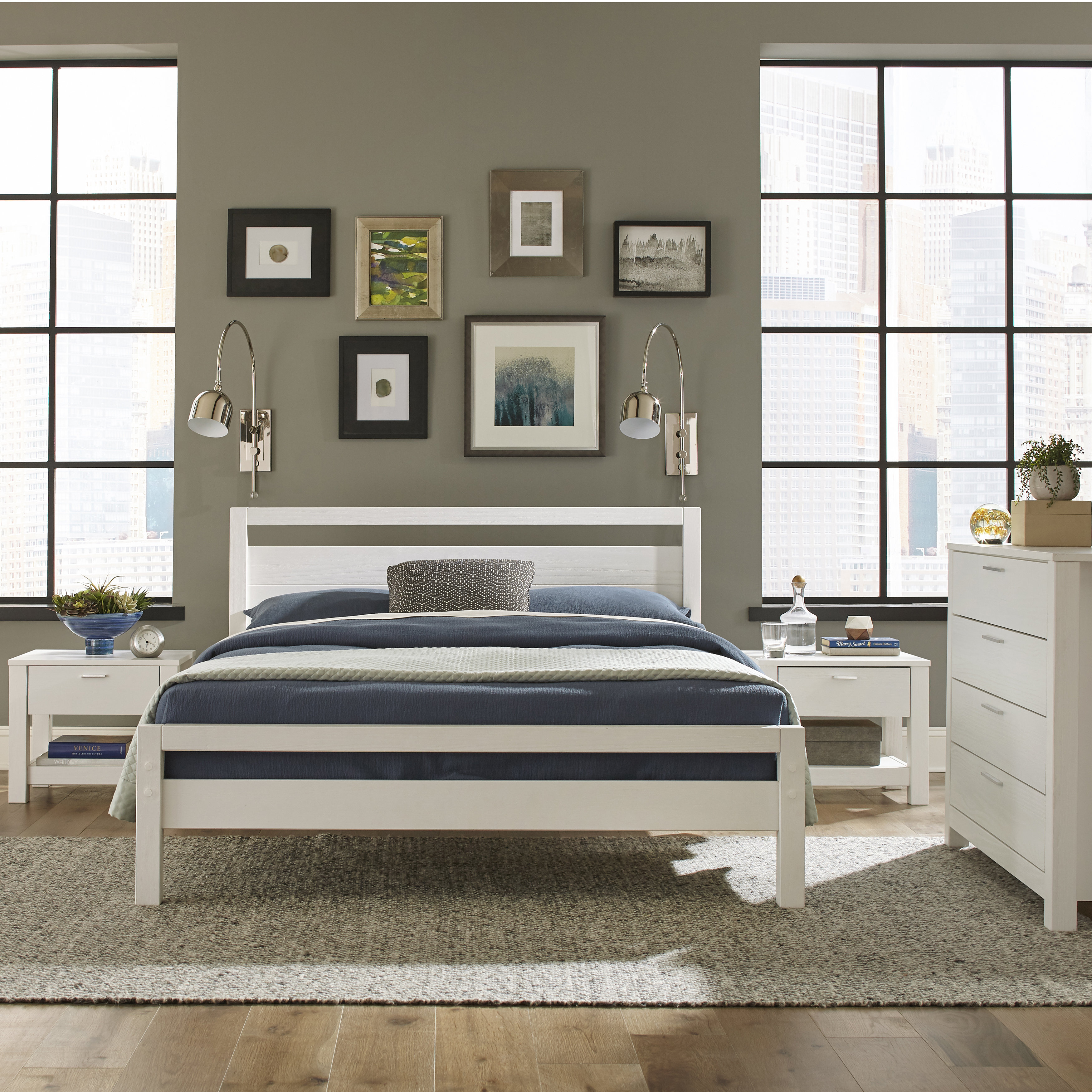 Loft Queen Platform Configurable Bedroom Set pertaining to measurements 3500 X 3500