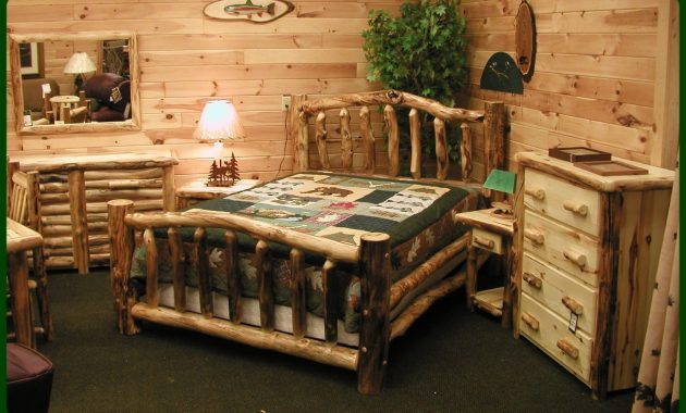 Log Cabins And Log Furniture Log Cabin Bedroom Furniture Ideas throughout dimensions 2082 X 1320