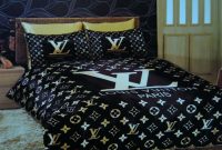 Louis Vuitton Bedroom Set Louis Vuitton Desing Satin Bedding Sheet regarding size 1024 X 768