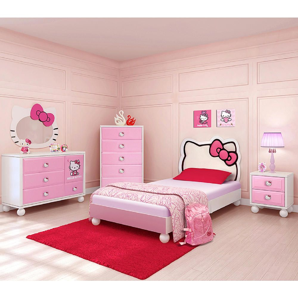 Lovely Hello Kitty Nursery And Kids Room Ideas Awesome Light Pink throughout measurements 1000 X 1000