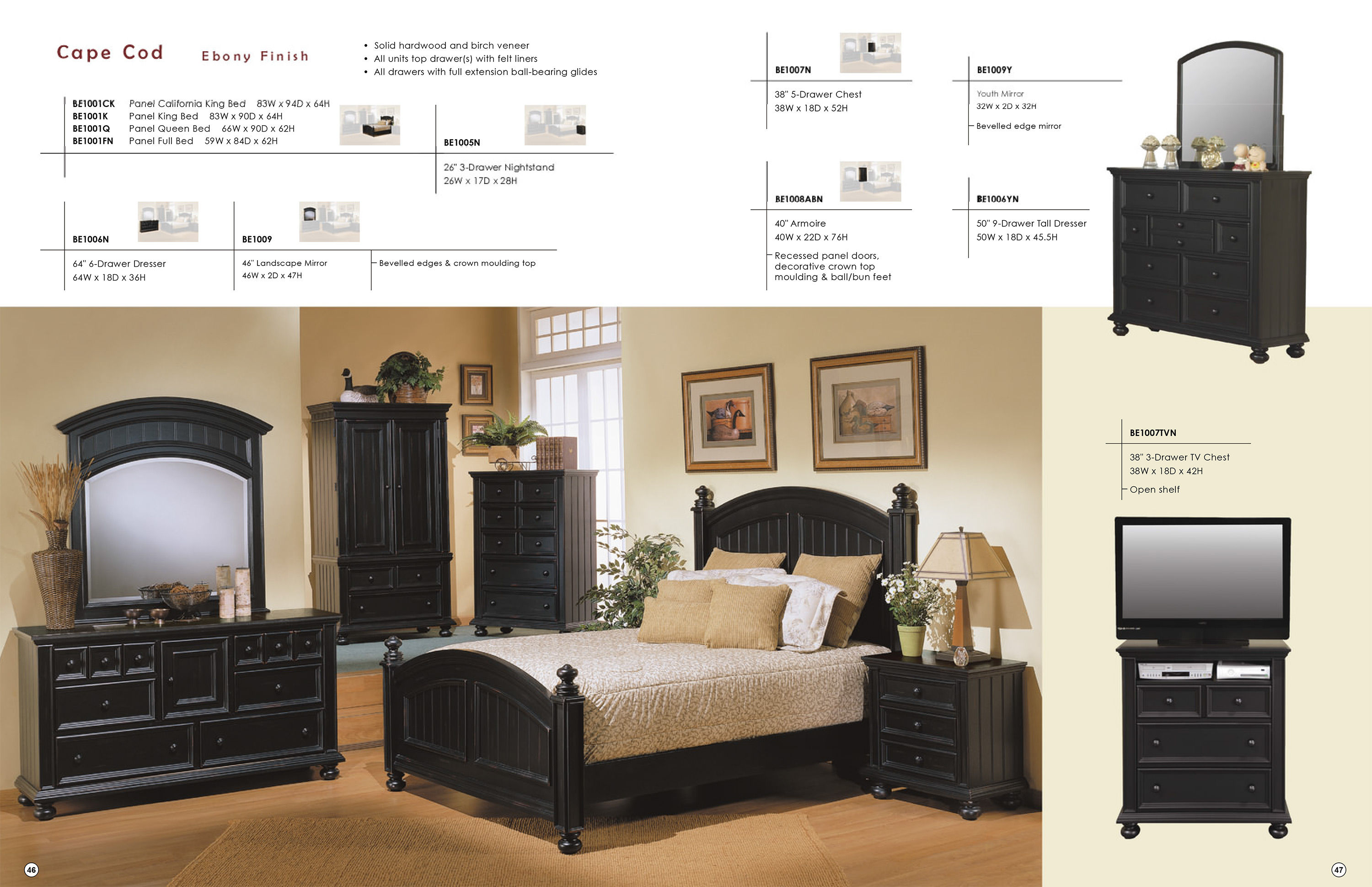 Low Prices Winners Only Cape Cod Bedroom Furniture Als Woodcraft inside sizing 3000 X 1941