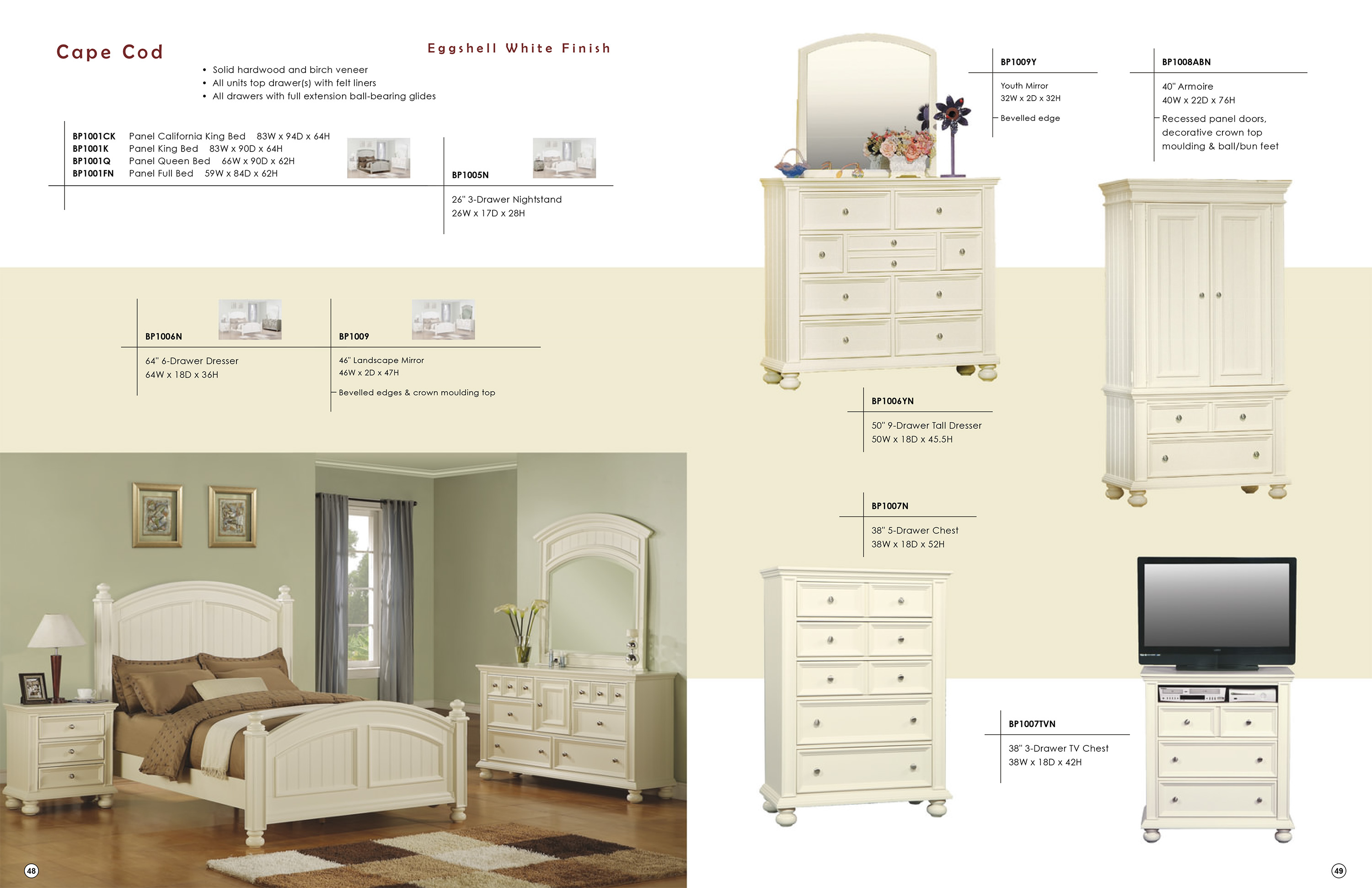 Low Prices Winners Only Cape Cod Bedroom Furniture Als Woodcraft pertaining to proportions 3000 X 1941