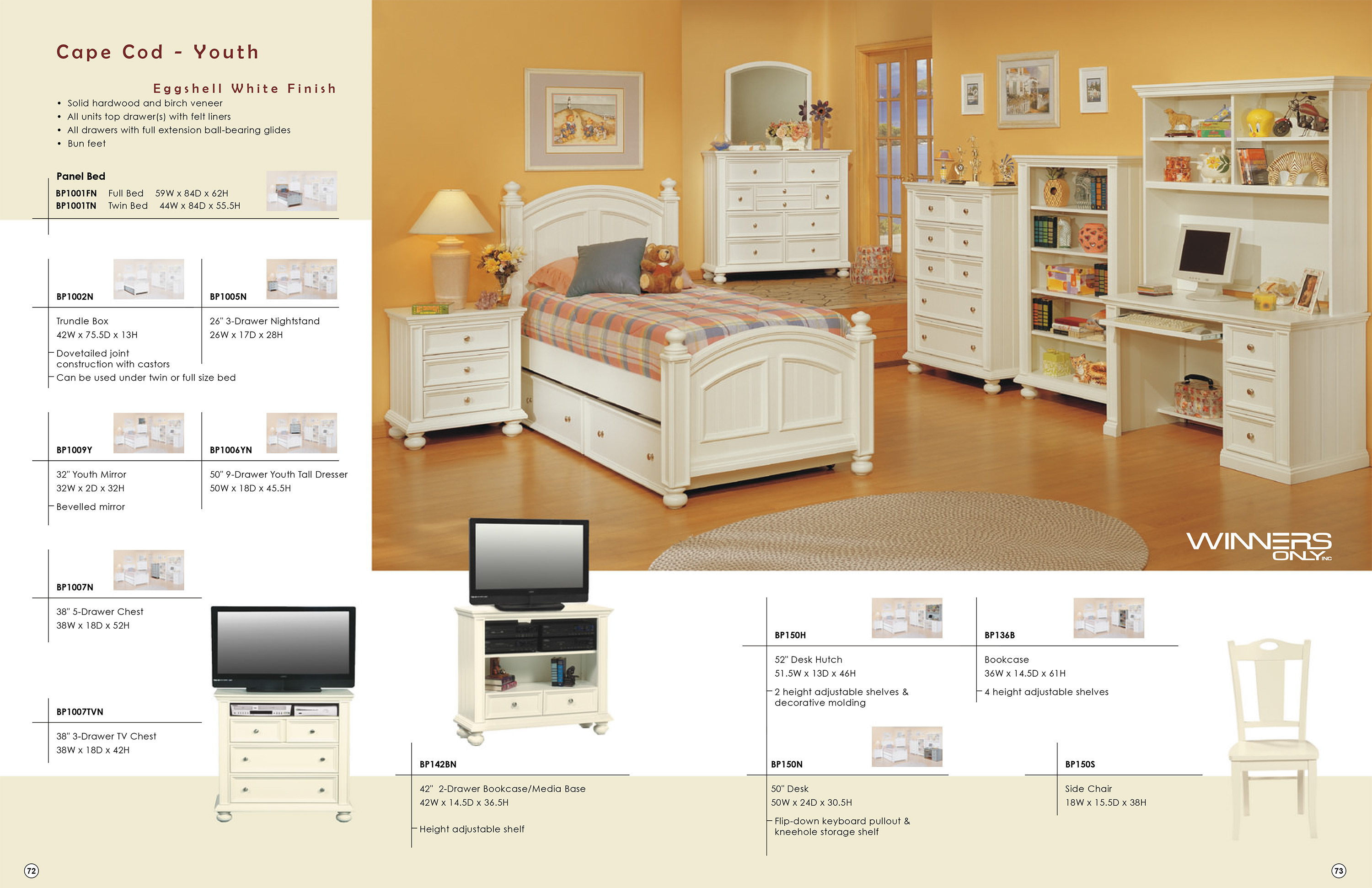 Low Prices Winners Only Cape Cod Bedroom Furniture Als Woodcraft with regard to sizing 3000 X 1941