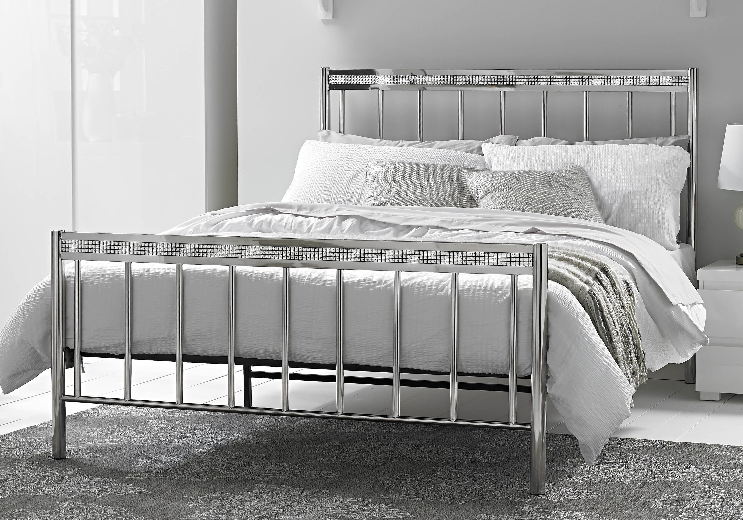 Lpd Bellini Bed Frame Double in dimensions 3000 X 2100