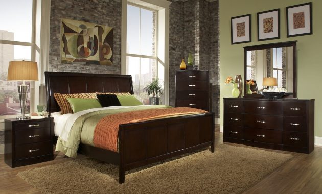 Lucky Gl08 2783 Dark Wood Bedroom Set pertaining to measurements 2000 X 1333