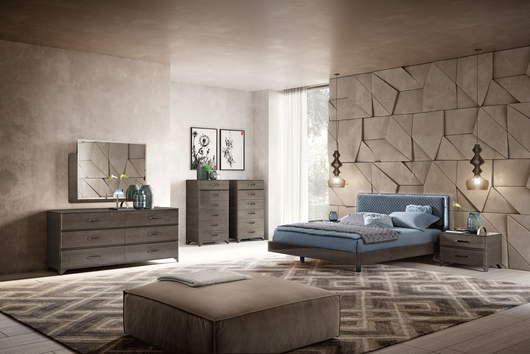 Made In Italy Quality Modern Master Bedroom in measurements 1700 X 1134