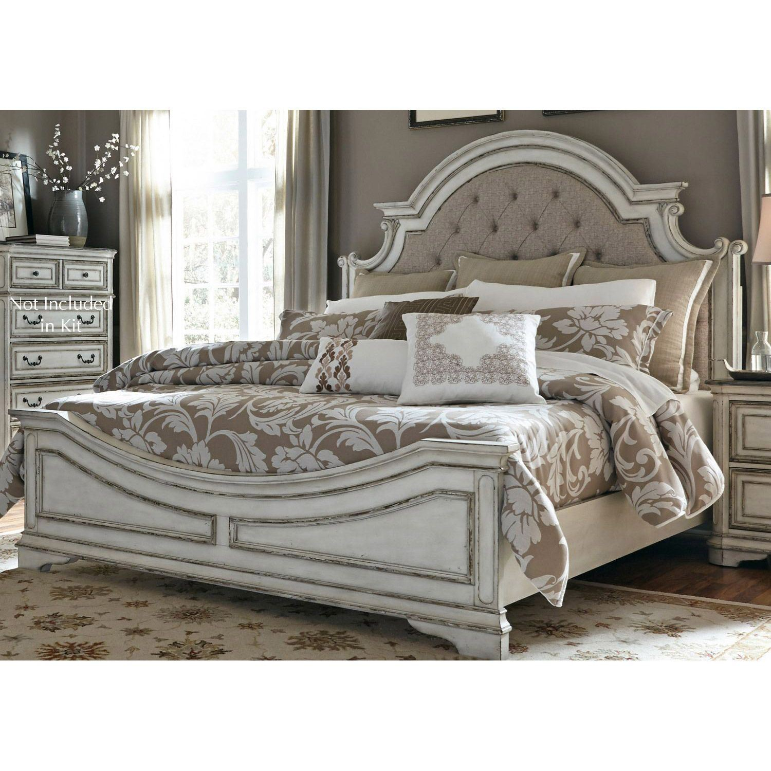 Magnolia Manor 5 Piece Bedroom Set pertaining to proportions 1500 X 1500