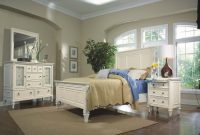 Magnussen Furniture Ash 4 Piece Panel Bedroom Set In Patina White inside measurements 1600 X 1200