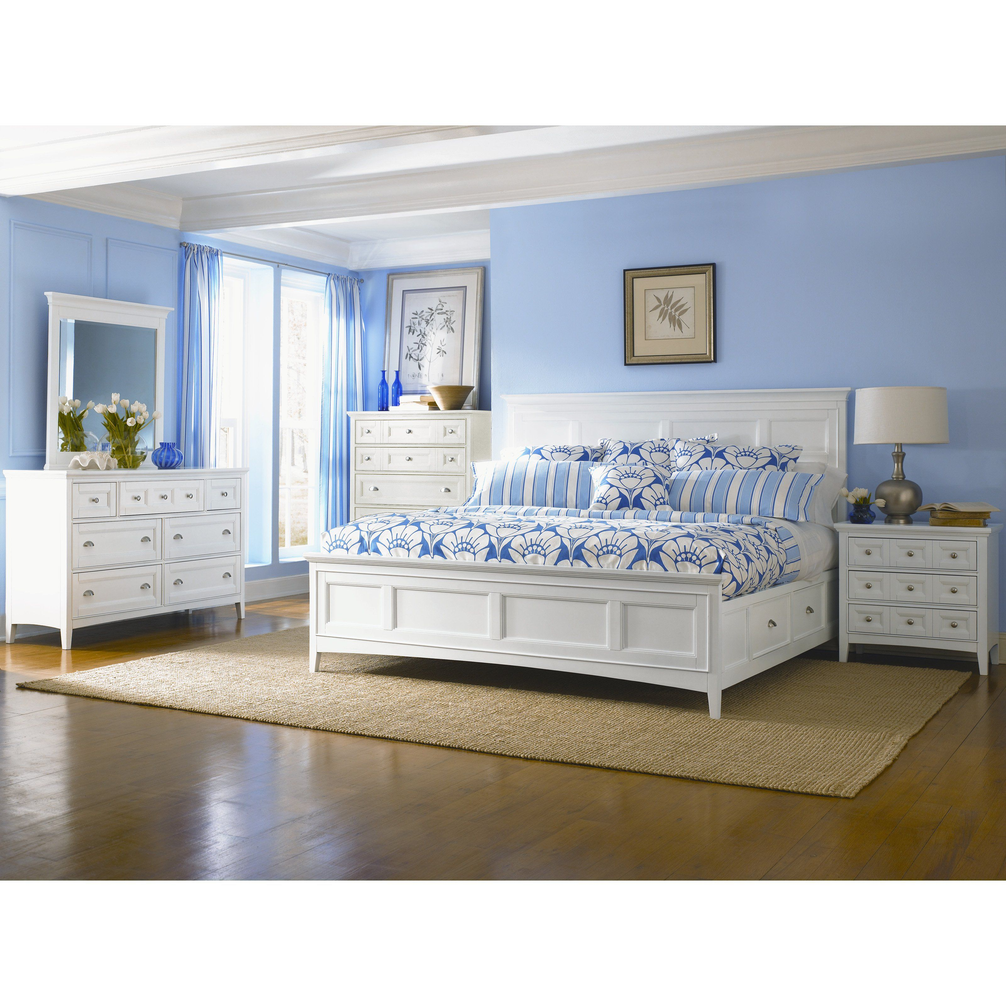 Magnussen Kentwood Platform Storage Bed Set Mhf513 Products In in dimensions 3200 X 3200