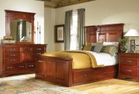 Mahogany Storage Bed Classic King And Queen Solid Wood Bedroom for sizing 1800 X 1130