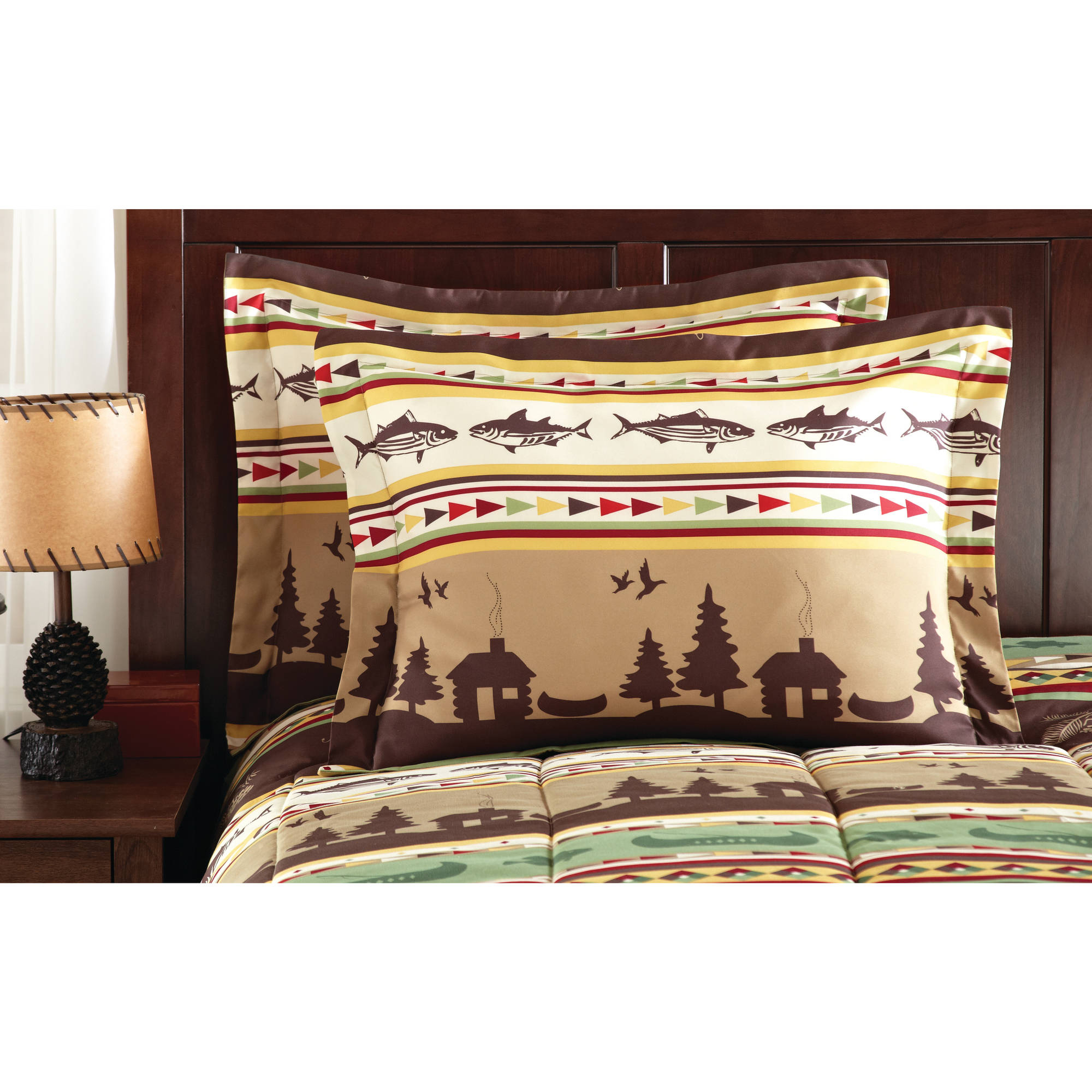 Mainstays Gone Fishing Bed In A Bag Coordinating Bedding with dimensions 2000 X 2000