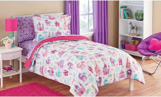 Mainstays Kids Pretty Princess Coordinated Bed In A Bag 1 Each for size 2000 X 2000