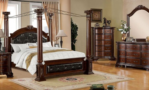 Mandalay Canopy Bedroom Set with regard to proportions 1769 X 900