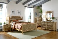 Mandalay Rattan 5 Pc Bedroom King Furniture Set Spice Island Wicker in proportions 1500 X 1000