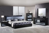 Manhattan Bedroom Black Platform Global with sizing 1280 X 851