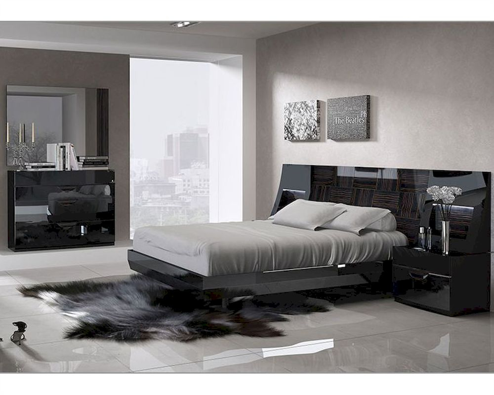 Marbella Bedroom Set In Modern Style 3313mr intended for sizing 1000 X 800